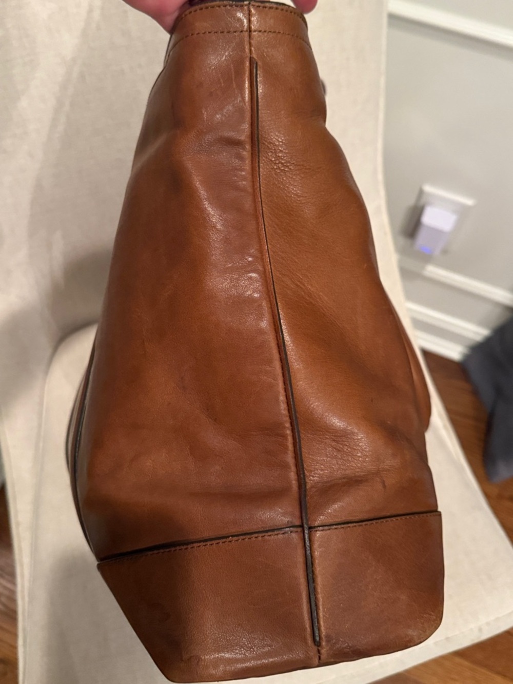 Vintage Coach Leather Bleeker Tote Bag in Brown - Classic Uni-sex Carryall - Picture 10 of 11